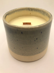 Ceramic Pot Candle & Matchpots