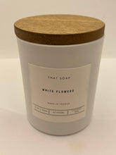 White Flowers Candle - Matt White 250ml