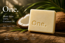 The 'One' Soap Bar - 100% Coconut oil Soap Bar