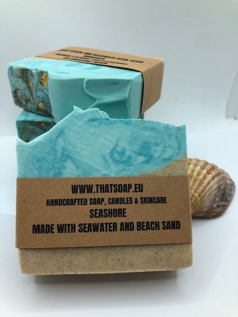 The 'Seashore' Soap Bar - Created with Sea Water and Beach Sand