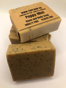 Poppy Mint Rose Clay Bar Soap
