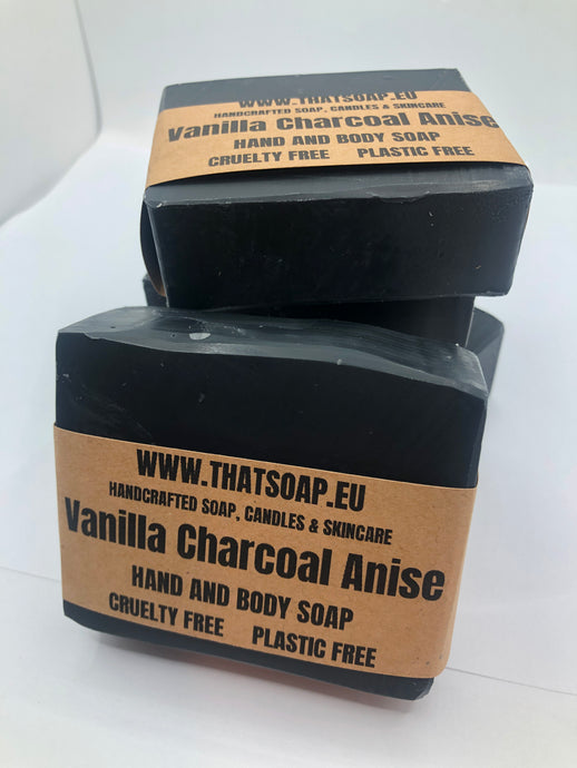 Charcoal Vanilla Anise Bar