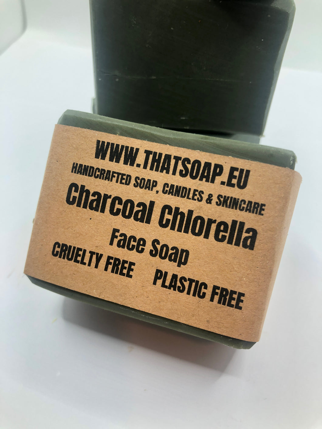 Chlorella Charcoal Face Bar